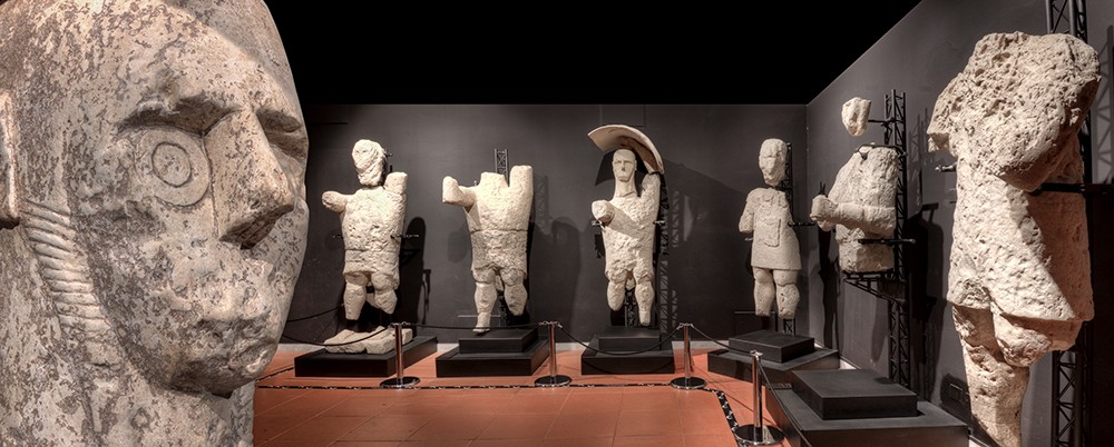 Image: Mont’e Prama Foundation Archives; Photo: Nicola Castangia Statues of Mont’e Prama