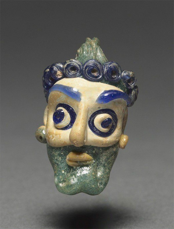 Carthaginian glass head